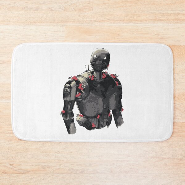 Item preview, K-2SO Blooming with Flowers | Rogue One Droid | Star Wars Botanical Artwork designed and sold by DawnColony.