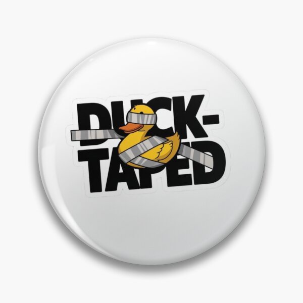 Item preview, Funny Duck Taped Duct Tape Animal Pun designed and sold by Jo Graphics.