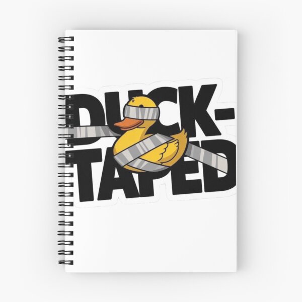 Item preview, Funny Duck Taped Duct Tape Animal Pun designed and sold by Jo Graphics.