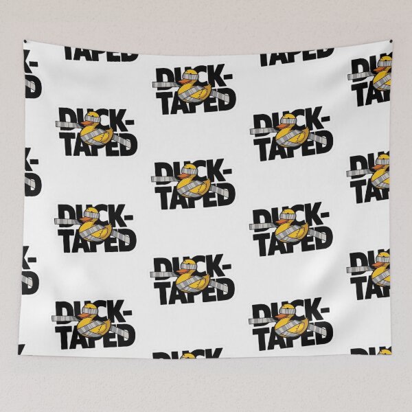Item preview, Funny Duck Taped Duct Tape Animal Pun designed and sold by Jo Graphics.
