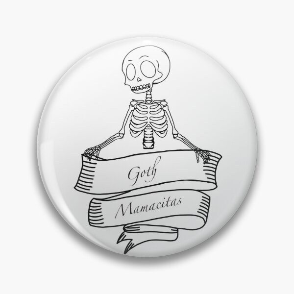 Item preview, Goth Mamacitas Skull-ogo designed and sold by GothMamacita.