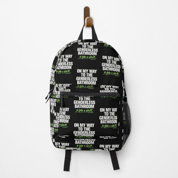 Item preview, On My Way to The Genderless Bathroom to Take a She/It Pun Lover designed and sold by Redgiant87x.