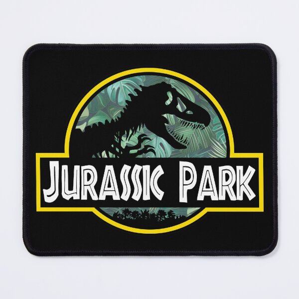 Item preview, jurassic logo safari pattern 2 designed and sold by Blck-Acid-Devil.