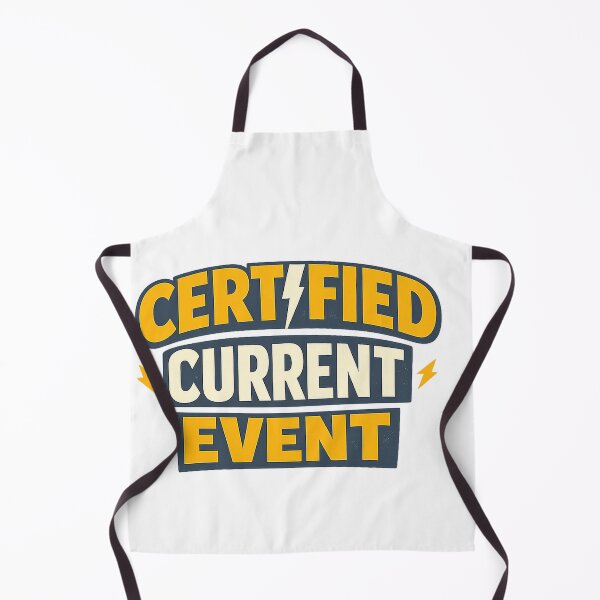 Item preview, Certified Current Event Funny Electrician Pun designed and sold by eignvalue.