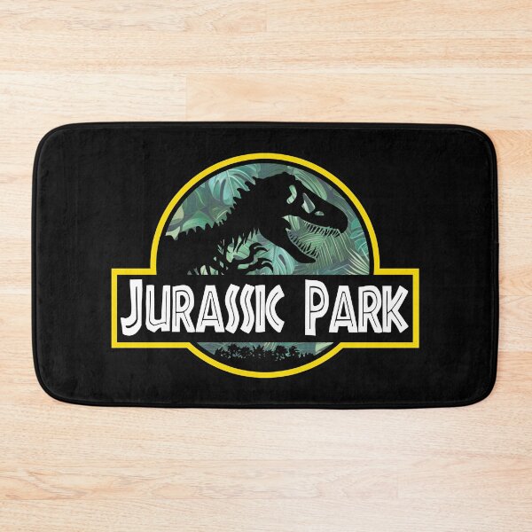 Item preview,  jurassic logo safari pattern 2  designed and sold by Blck-Acid-Devil.