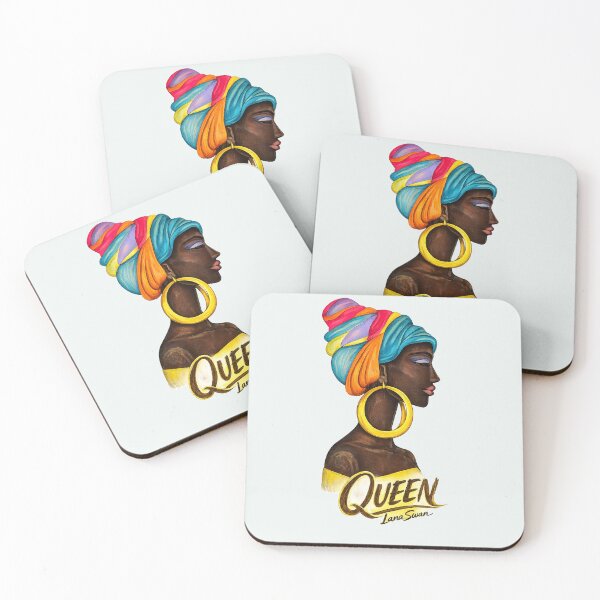 Item preview, QUEEN | Black Beauty Art | Lana Swan Collection designed and sold by Baroness Swan.