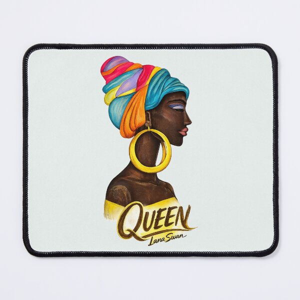 Item preview, QUEEN | Black Beauty Art | Lana Swan Collection designed and sold by Baroness Swan.