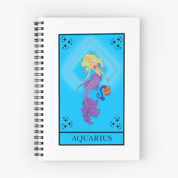 Item preview, Aquarius tarot card designed and sold by Designsbyleahhh.