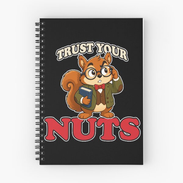 Item preview, Trust Your Nuts Funny Professor Squirrel Mascot designed and sold by Karma Design.