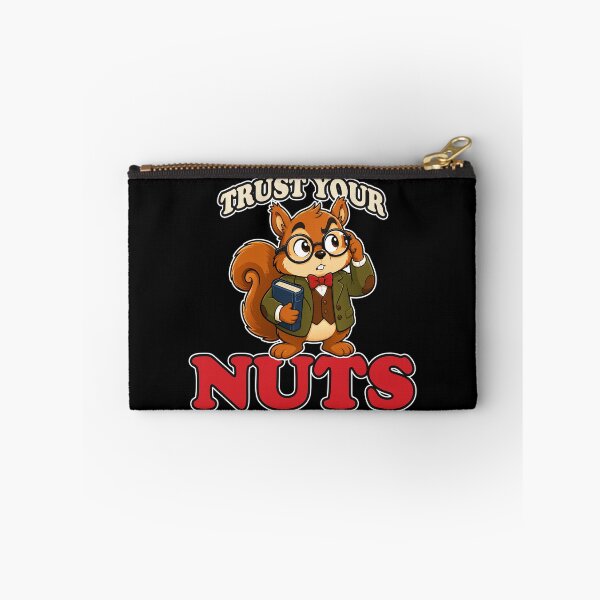 Item preview, Trust Your Nuts Funny Professor Squirrel Mascot designed and sold by Karma Design.