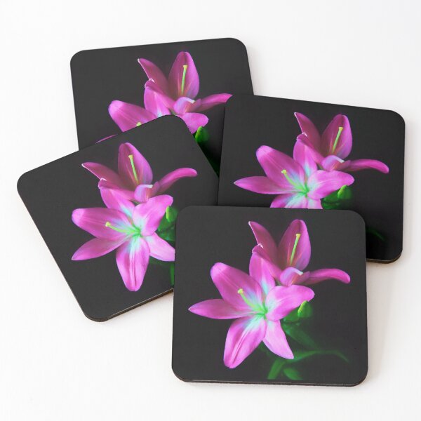 Item preview, Pink Stargazer Lily Botanical Floral Art designed and sold by daphsam.