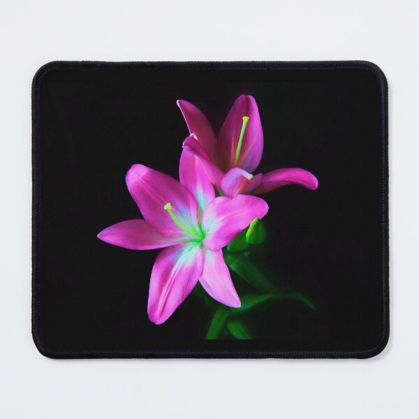 Item preview, Pink Stargazer Lily Botanical Floral Art designed and sold by daphsam.