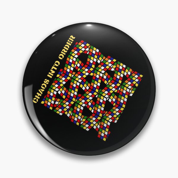 Item preview, Chaos Into Order - Colorful Abstract Puzzle Pattern designed and sold by Exactly Studio.