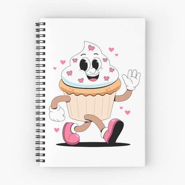 Item preview, Cute Valentine Cupcake Mascot Cartoon designed and sold by RiderSpoon.