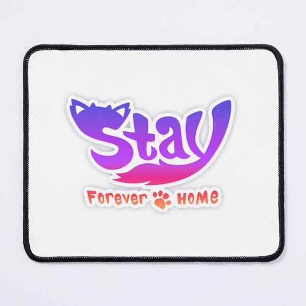 Item preview, STAY: FOREVER HOME logo designed and sold by JJNameArt.