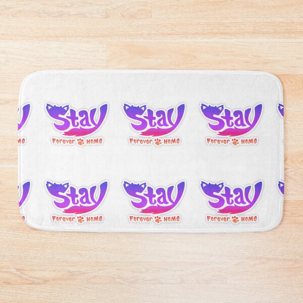 Item preview, STAY: FOREVER HOME logo designed and sold by JJNameArt.