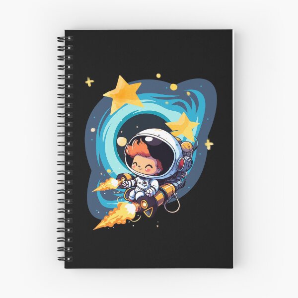 Item preview, Happy Kawaii Astronaut Cosmic Adventure designed and sold by Szpaku desart .