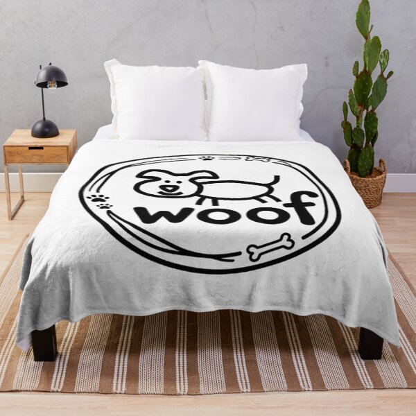 Item preview, Woof Dog Circle Vintage Logo Design designed and sold by SiarheiYur.