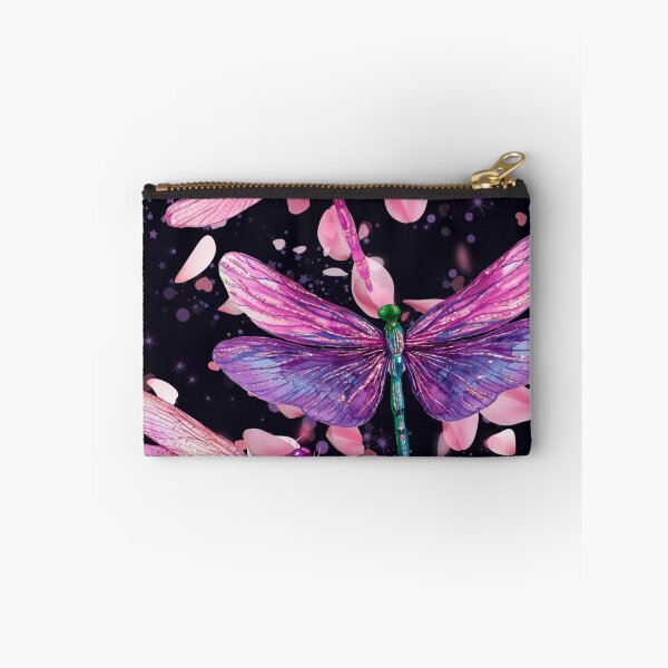 Item preview, Dragonflies and Pink Petals designed and sold by MountainRoisin.