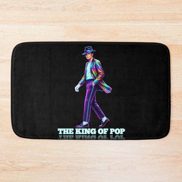 Item preview, Neon Music Legend Rainbow Portrait Art designed and sold by ExploreAura Studio.
