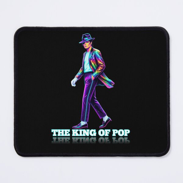 Item preview, Neon Music Legend Rainbow Portrait Art designed and sold by ExploreAura Studio.