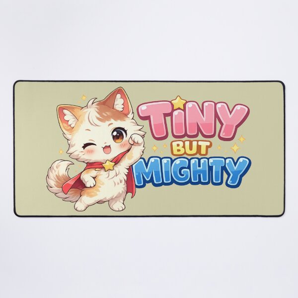 Item preview, TINY BUT MIGHTY CAT! designed and sold by SharingLove.
