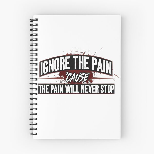 Item preview, "Ignore the Pain" Grit-Inspired designed and sold by CheepMunks.
