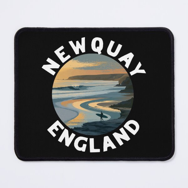 Item preview, Newquay – England (with White Lettering) designed and sold by VelvetRoom.