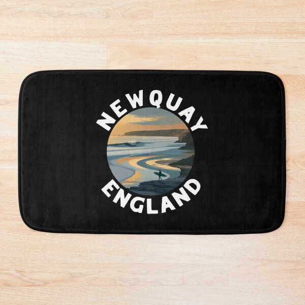 Item preview, Newquay – England (with White Lettering) designed and sold by VelvetRoom.