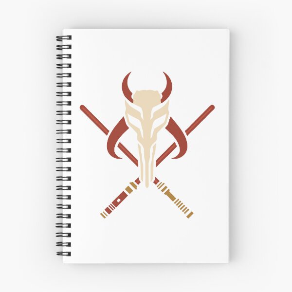 Item preview, Mandalorian Mythosaur Symbol | Crossed Lightsabers | Star Wars Warrior Artwork designed and sold by DawnColony.