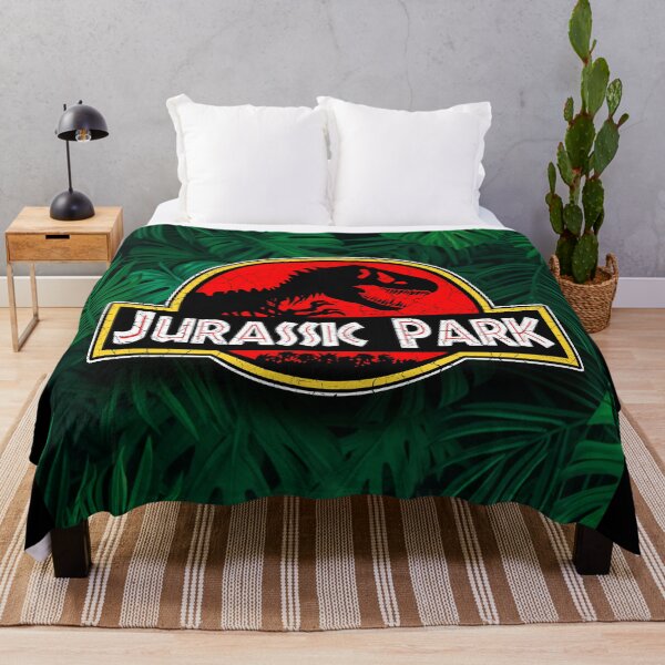 Item preview, jurassic logo safari pattern 3 designed and sold by Blck-Acid-Devil.