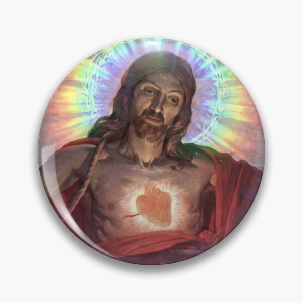 Item preview, Jesus with a rainbow of light shining out designed and sold by JesusQueer.