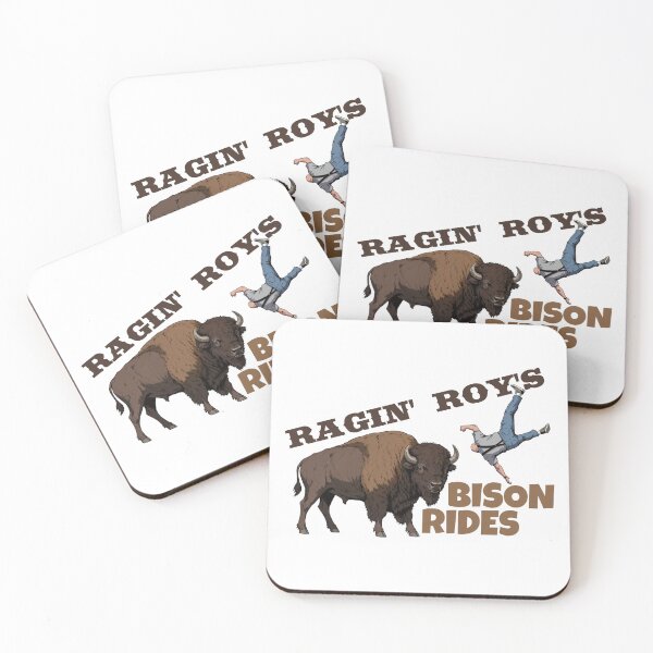 Item preview, Ragin' Roy's Bison Rides designed and sold by Cut & Paste Productions.
