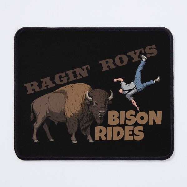 Item preview, Ragin' Roy's Bison Rides designed and sold by Cut & Paste Productions.