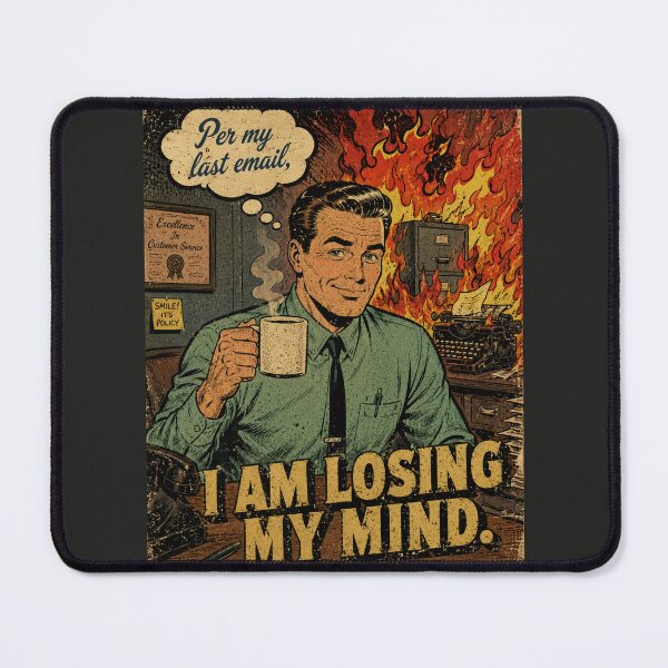 Item preview, Per My Last Email Funny Corporate Burnout Meme designed and sold by ViralFuel.