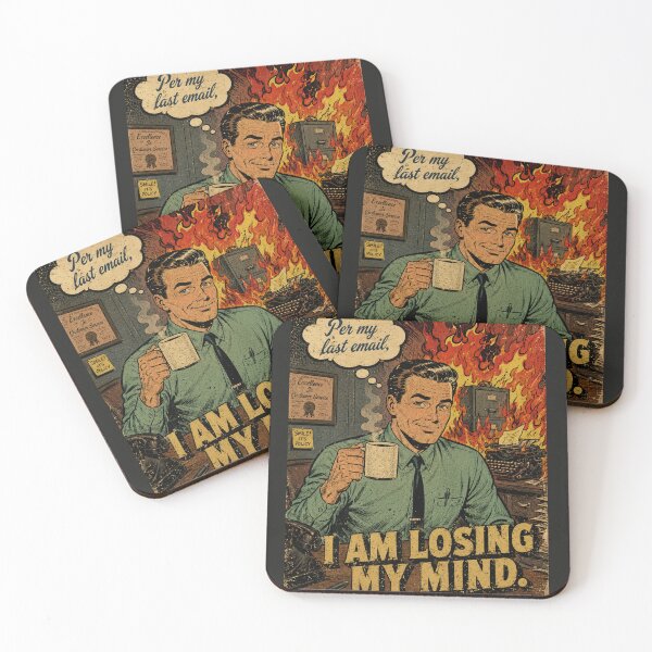 Item preview, Per My Last Email Funny Corporate Burnout Meme designed and sold by ViralFuel.