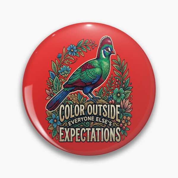 Item preview, Turaco Bird Color Outside Everyone Elses Expectations designed and sold by Max Store.