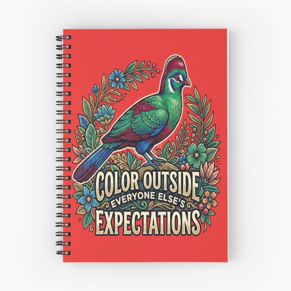 Item preview, Turaco Bird Color Outside Everyone Elses Expectations designed and sold by Max Store.