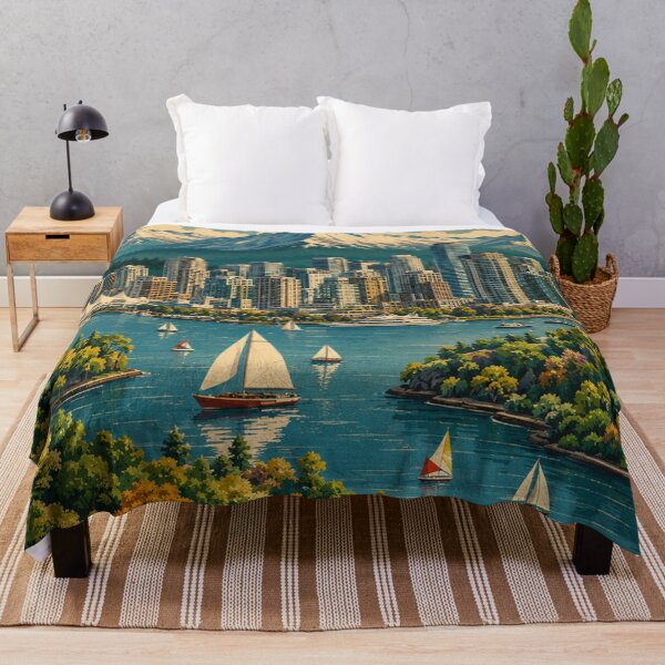 Item preview, Vintage Travel Vancouver Poster designed and sold by RyanEmanuele.