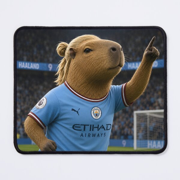 Item preview, Haaland Capybara Capybara Soccer Norway designed and sold by ShidoArt.