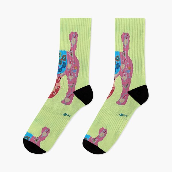 Item preview, Colorful Palm springs terrier  designed and sold by djbarland.