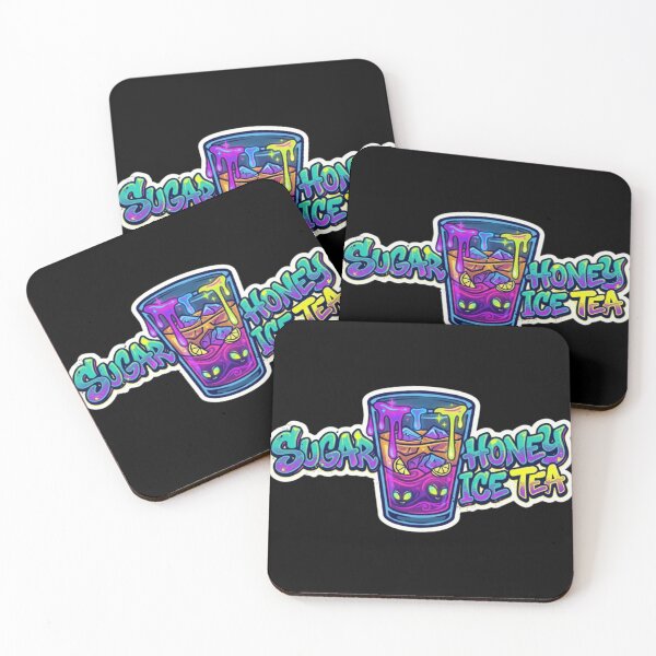 Item preview, SUGAR HONEY ICE TEA – Cyberpunk Streetwear Sticker Design designed and sold by storeAC.