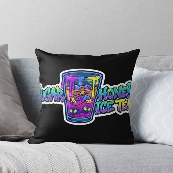 Item preview, SUGAR HONEY ICE TEA – Cyberpunk Streetwear Sticker Design designed and sold by storeAC.