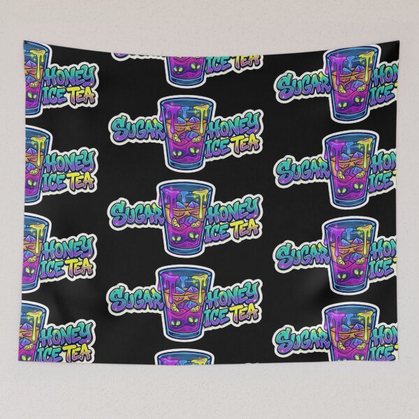 Item preview, SUGAR HONEY ICE TEA – Cyberpunk Streetwear Sticker Design designed and sold by storeAC.