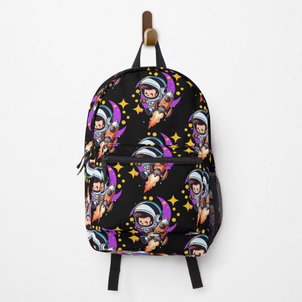 Item preview, Cute Kawaii Astronaut Riding Rocket Cartoon Space Adventure designed and sold by Szpaku desart .