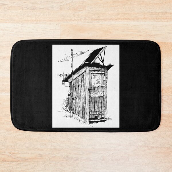 Item preview, Optimized Outhouse w/ black frame designed and sold by Grateful-Fool.