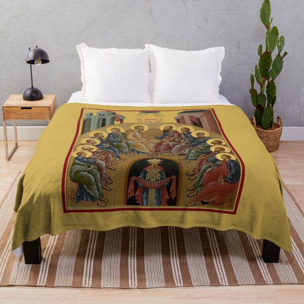 Item preview, The descent of the Holy Spirit , orthodox icon designed and sold by orthodox-icon.
