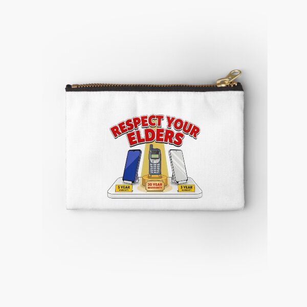Item preview,  Respect Your Elders Phone Smartphone 3 Years. Keypad Phone 30 Years. designed and sold by AleksandraJac05.