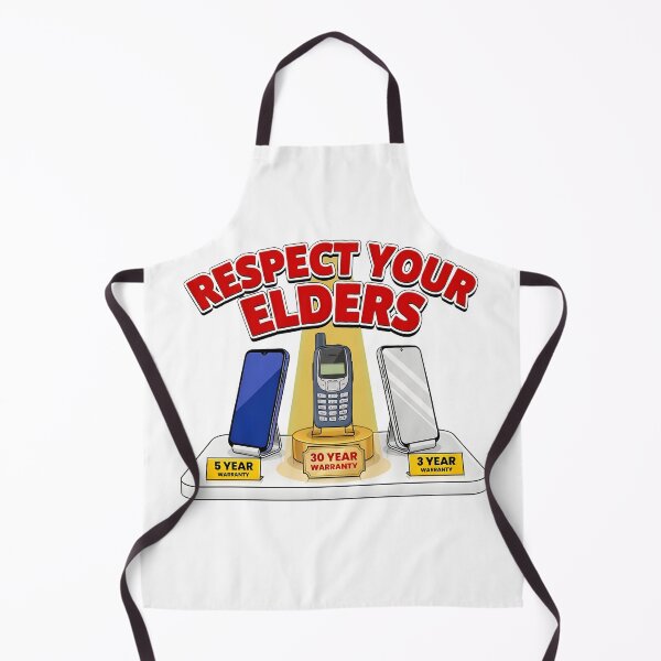 Item preview, Respect Your Elders Phone Smartphone 3 Years. Keypad Phone 30 Years. designed and sold by AleksandraJac05.