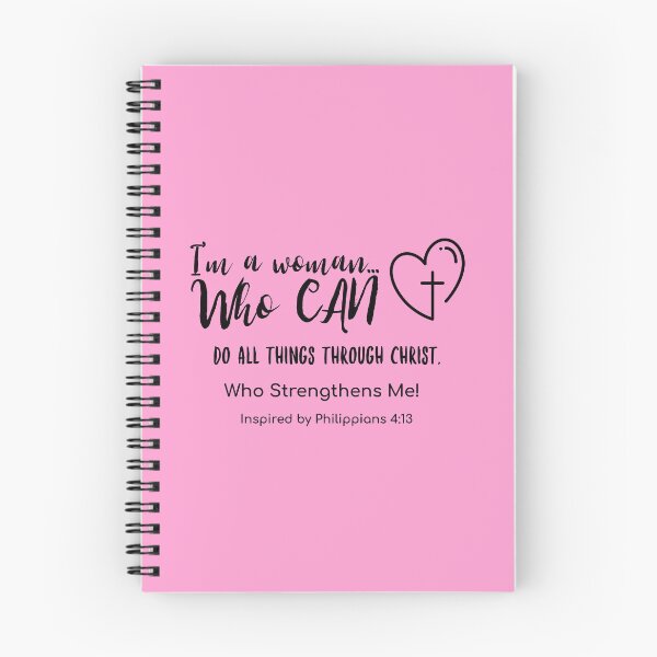 Item preview,  I'm A Woman Who Can Do All Things Through Christ | Philippians 4:13 Christian designed and sold by kjson1.